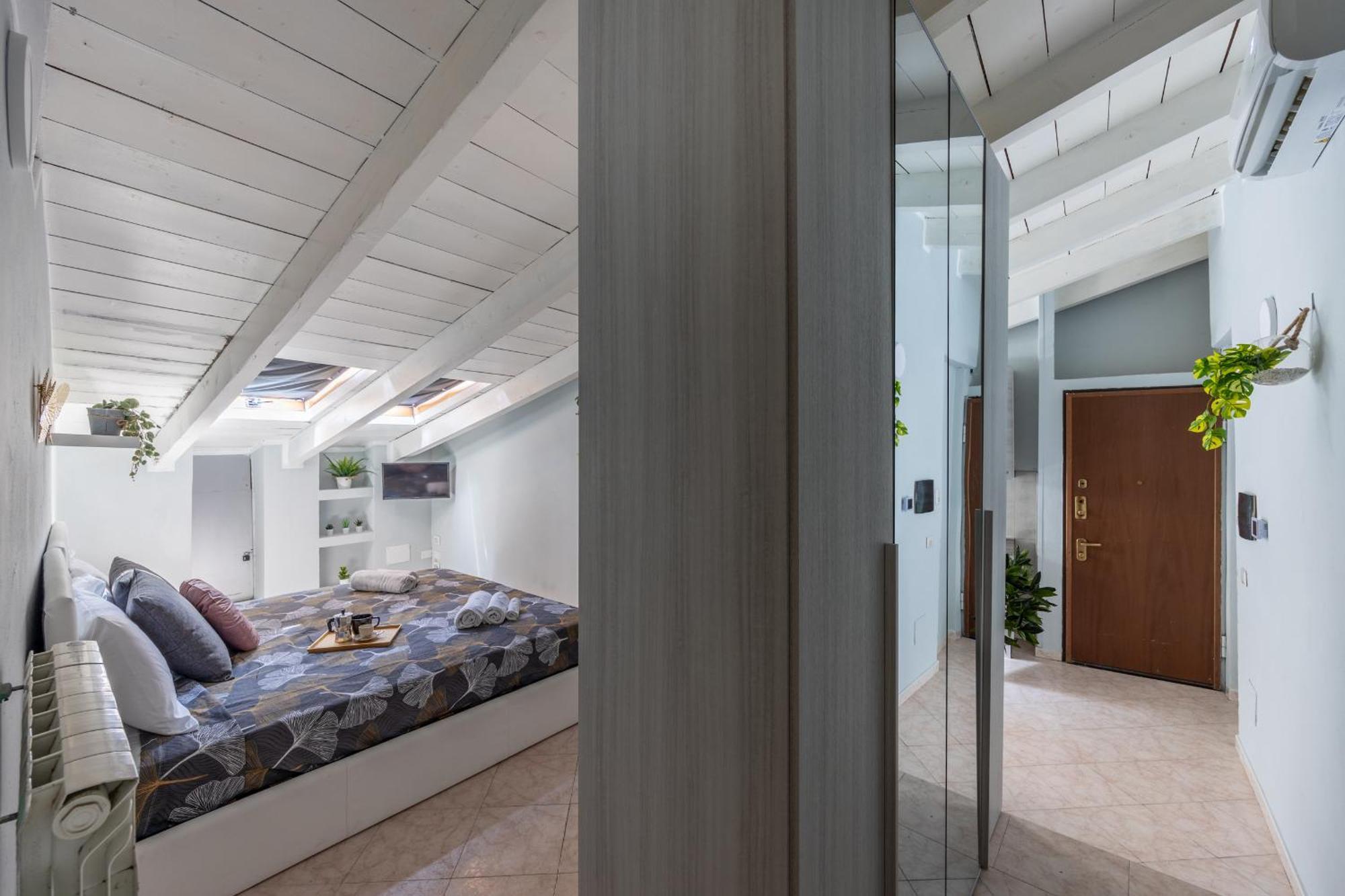 Free Parking Tiny House Wifi Netflix 15 Minuti Dal Duomo Leilighet Milano Eksteriør bilde